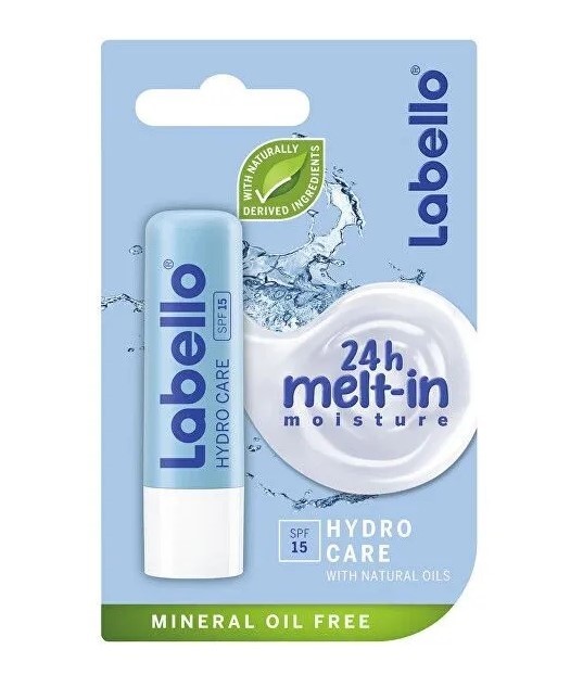 Labello balzam na rty 4.8g Hydro Care Labello balzam na rty 4.8g Hydro Care - Kosmetika Pro muže Péče o obličej Rty